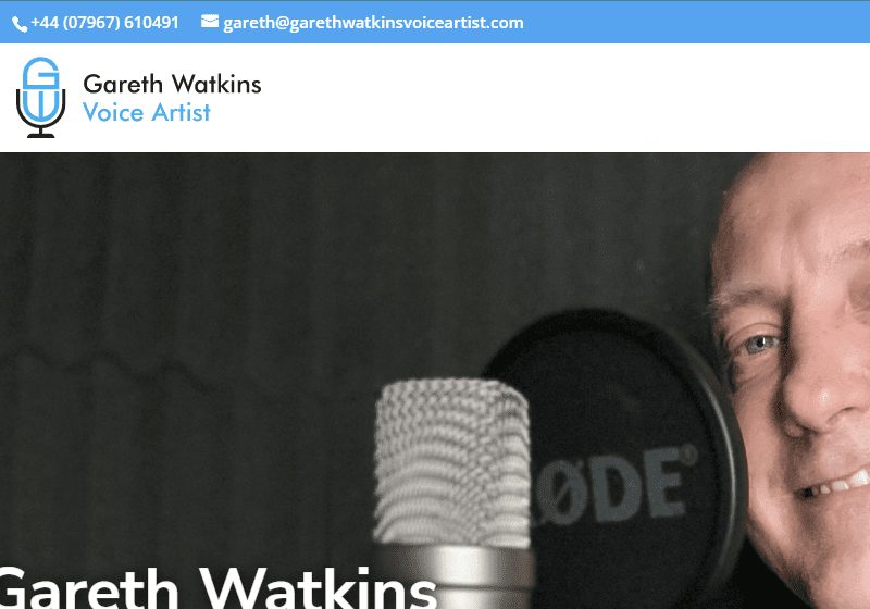 Gareth Watkins Voice Artist